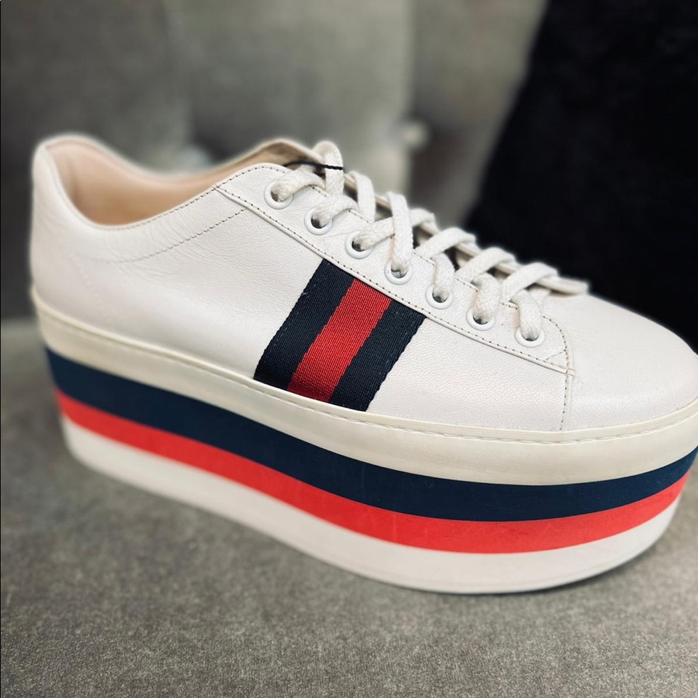 Gucci platform sneakers